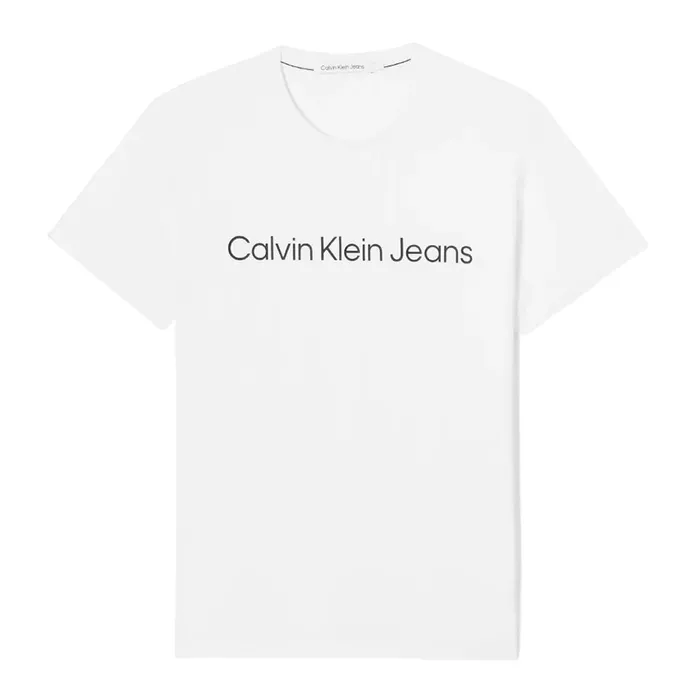 Áo Thun Nam Calvin Klein CK Tops Graphic Tees Tshirt CK-J321612-YAF Màu Trắng