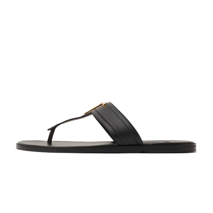 Dép Sandal Nam Tom Ford Brighton J1382T-LCL076-U9000 Màu Đen