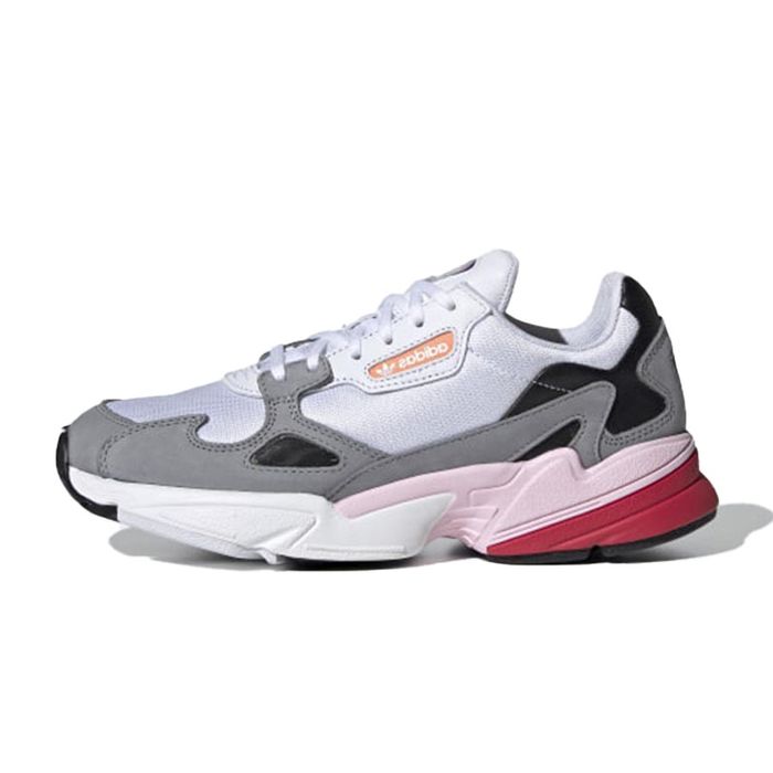 Giày Thể Thao Adidas Falcon Grey Pink