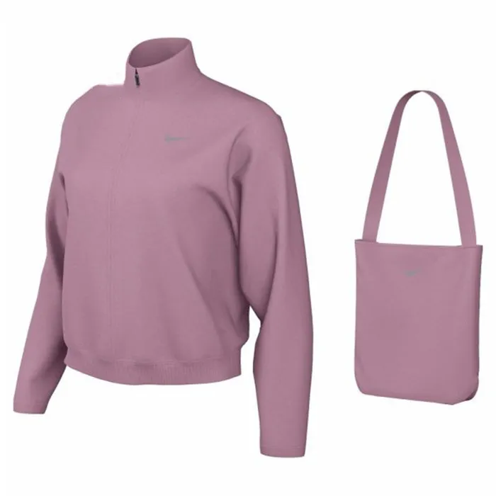 Set Áo Khoác + Túi Nữ Nike DR7558-630 Màu Hồng Size S
