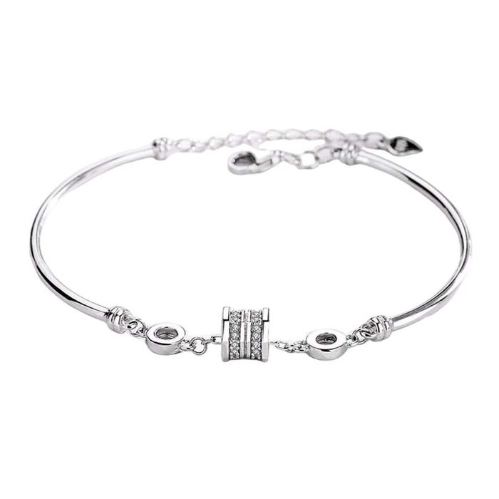 Vòng Tay Bạc Nữ LiLi Jewelry Đính Đá CZ Esperanza LILI_643457 Màu Bạc