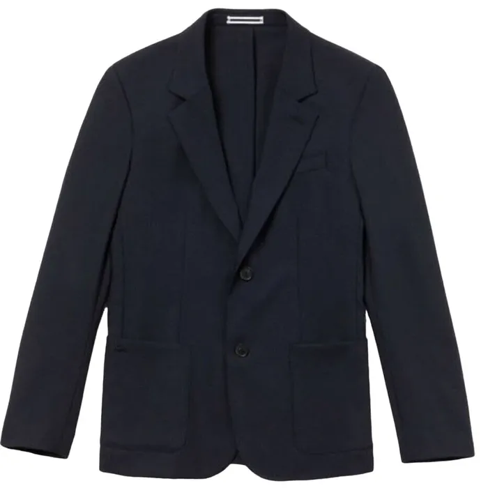 Áo Khoác Blazer Nam Lacoste Men's Stretch Wool Twill In Marine Blue Màu Xanh Đậm Size 50