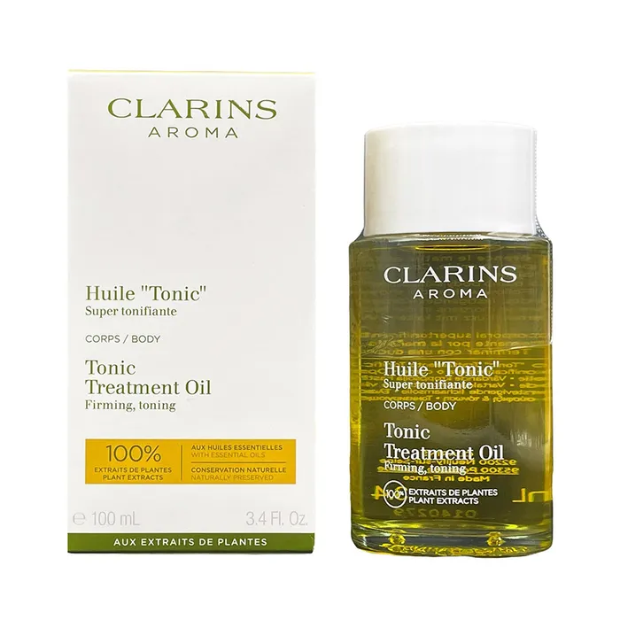 Dầu Dưỡng Thể Hỗ Trợ Mờ Rạn Săn Chắc Da Clarins Huile Tonic Body Treatment Oil 100ml