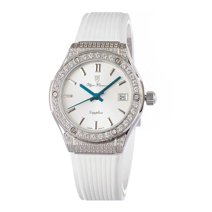 Đồng Hồ Nữ Olym Pianus Classic Fusion OP990-45DDLS Màu Trắng