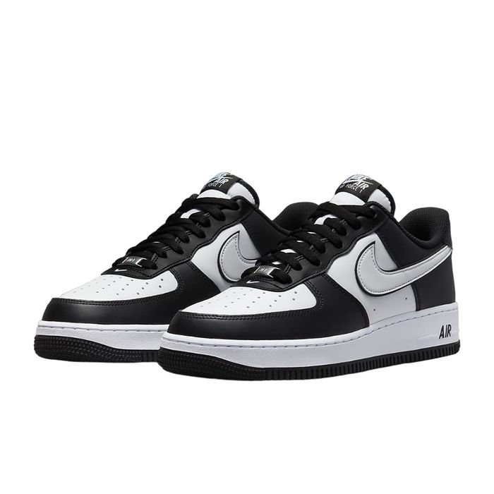 Giày Thể Thao Nam Nike Air Force 1 Low White Swoosh Panda DV0788-001 Màu Đen Size 40