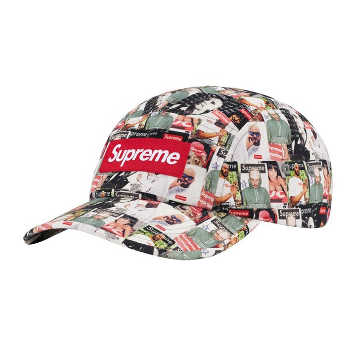 Mũ Supreme Magazine Camp Cap Multi Phối Màu