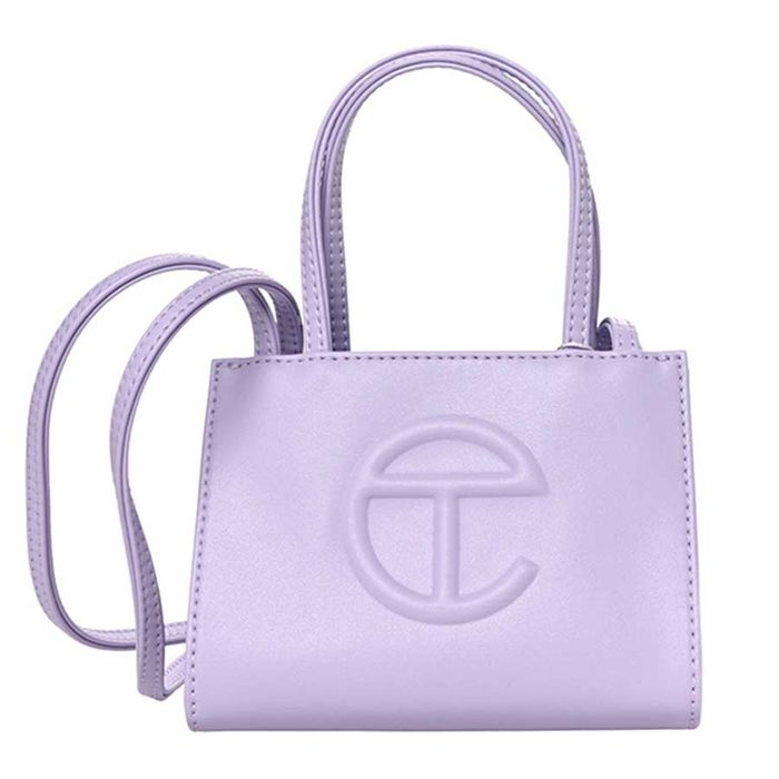 Túi Đeo Chéo Nữ Telfar Small Lavender Shopping Bag Màu Tím
