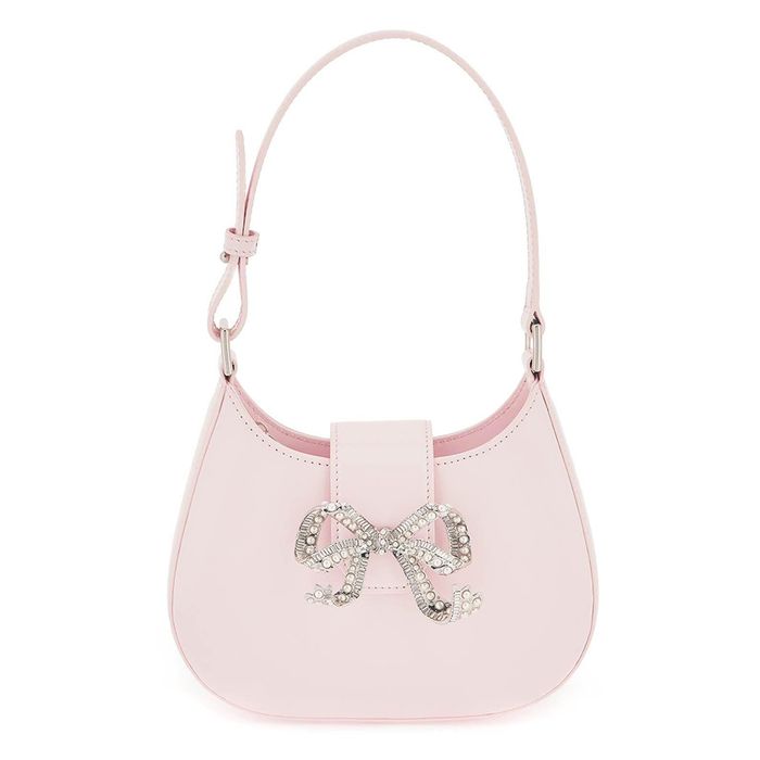 Túi Đeo Vai Nữ Self-Portrait Mini Shoulder Bag Màu Hồng