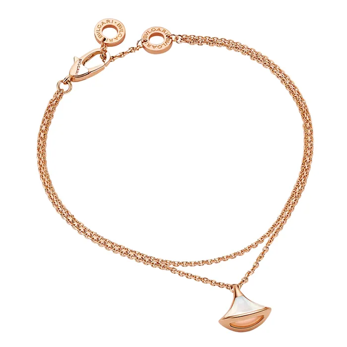 Vòng Đeo Tay Nữ Jewery Luxury Divas' Dream Rose Gold Bracelet 358422 Màu Vàng Hồng