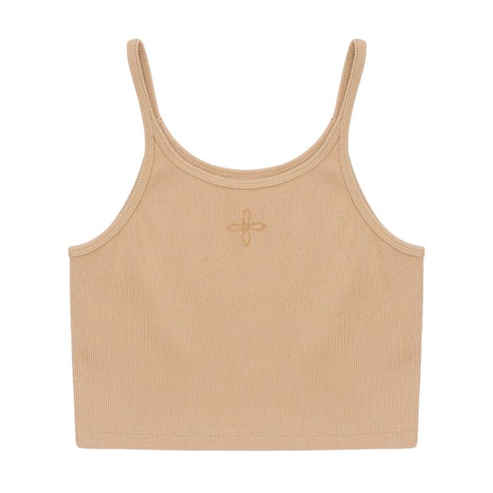 Áo Ba Lỗ Nữ SMFK Tank Top Beige UTK01F Màu Be