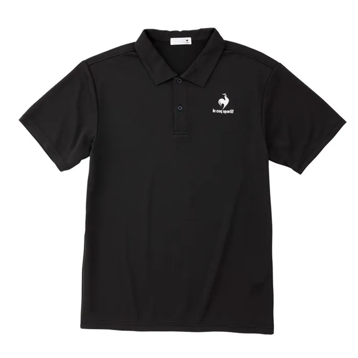 Áo Polo Nam Le Coq Sportif Eco Pet Shirt QMMTJA70Z Màu Đen Size L