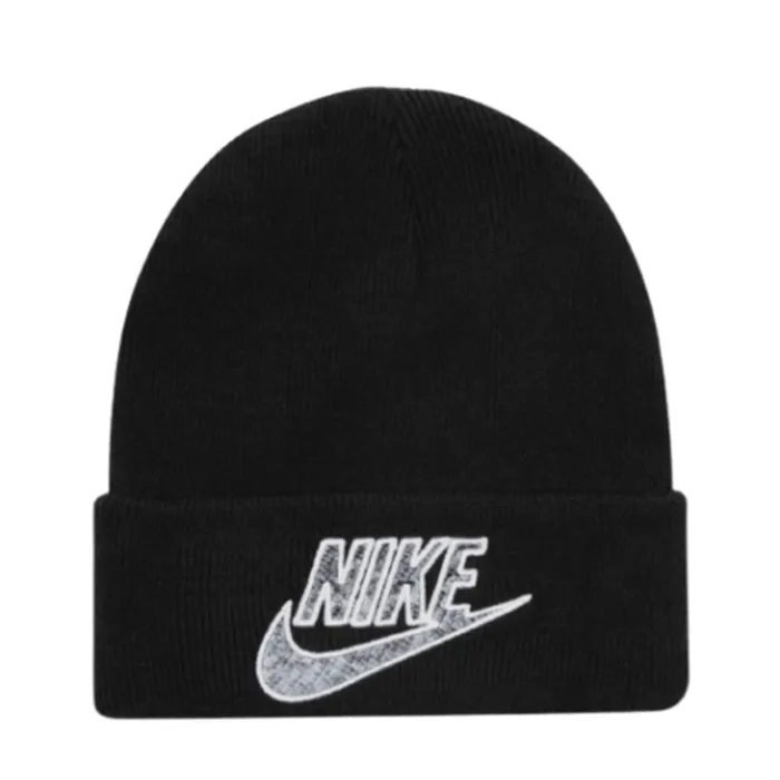 Mũ Len Nike x Supreme Snakeskin Black DD1536 010 Màu Đen