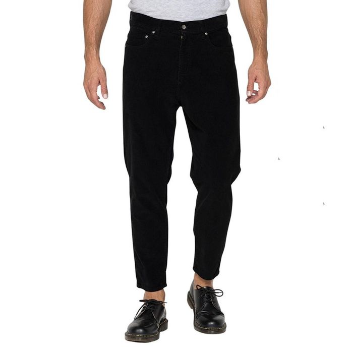 Quần Nhung Nam Carrera Jeans 7390950A_899 Dáng Baggy  Màu Đen Size US 31