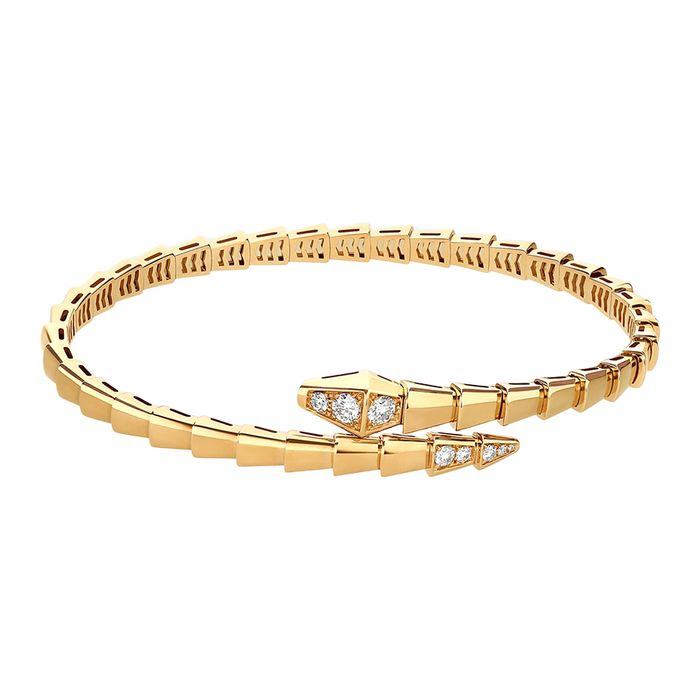 Vòng Đeo Tay Nữ Jewery Luxury Serpenti Viper Bracelet Yellow Gold 357825 Màu Vàng Gold
