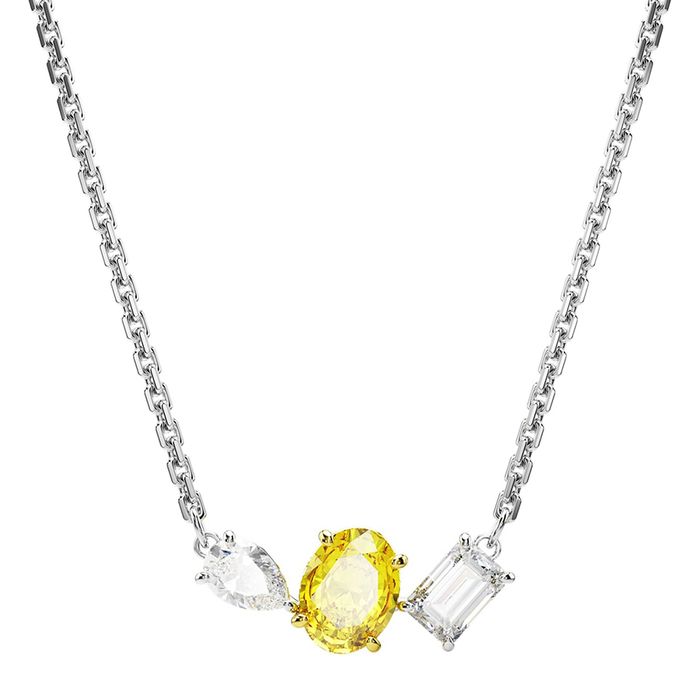 Dây Chuyền Nữ Swarovski Mesmera Pendant 5668277 Màu Bạc Vàng