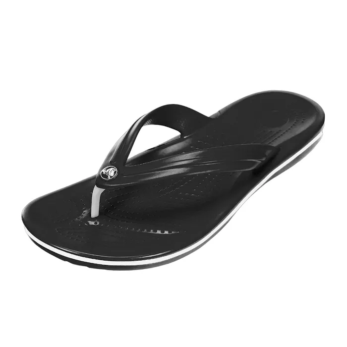 Dép Xỏ Ngón Crocs Crocband Flips 11033-001 Màu Đen Size 43