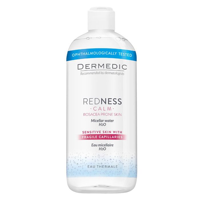 Nước Tẩy Trang Dermedic Redness Micellar Water Cho Da Nhạy Cảm, Mẩn Đỏ 500ml