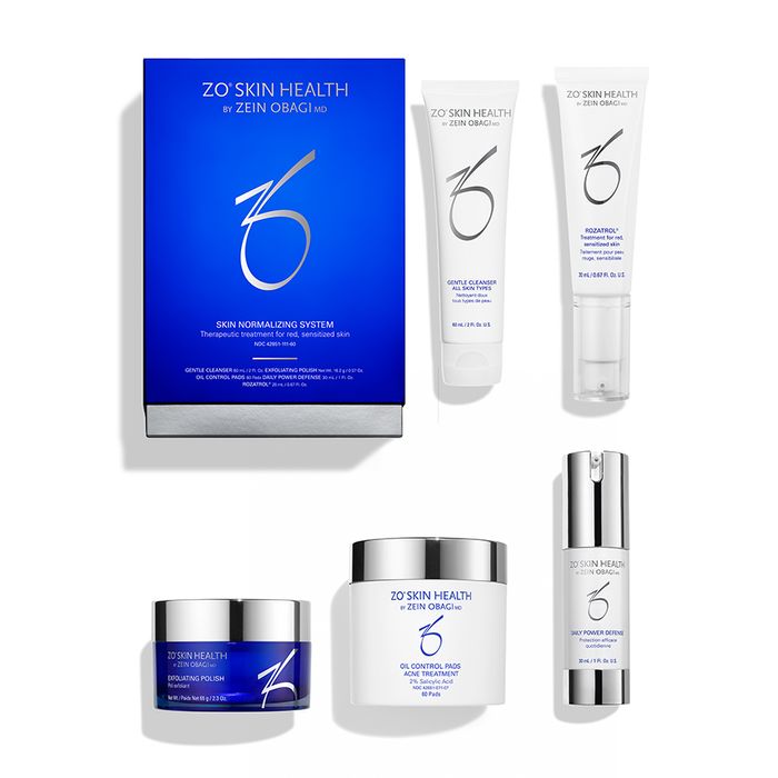 Set Chăm Sóc Da Zo Skin Health Normalizing System 5 Món