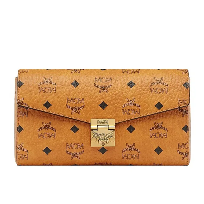 Túi Đeo Chéo Nữ MCM Tracy Crossbody  In Visetos Medium MYZ9SME05CO001 Màu Nâu