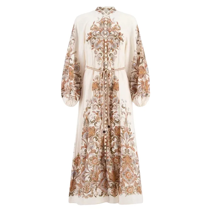 Váy Nữ Zimmermann Devi Billow Printed 2354DSS231 IVOP Phối Màu