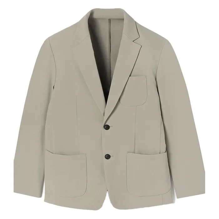 Áo Khoác Blazer Nam Lacoste VH101E-51G-02S Màu Xám Be Size 48