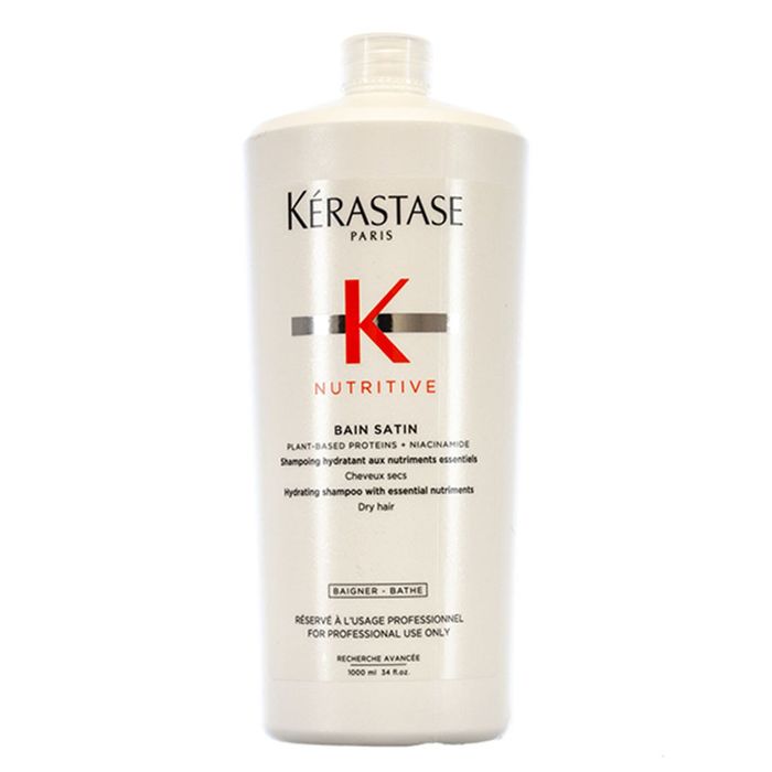 Dầu Gội Kérastase Nutritive Bain Satin Plant Based Proteins + Niacinamide Shampoo 1000ml