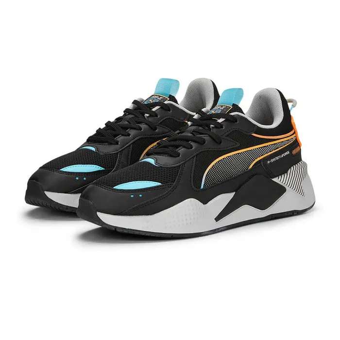 Giày Sneaker Unisex Puma RS-X 3D Harbor Mist 390025-01 Màu Đen