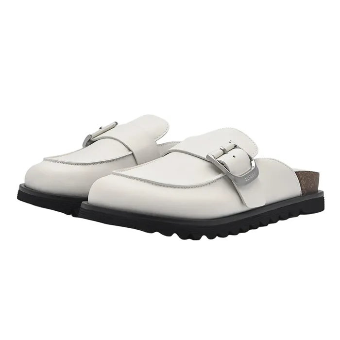 Giày Sục Nữ Pedro Helix Mules Women 66380017 Màu Trắng Size 36