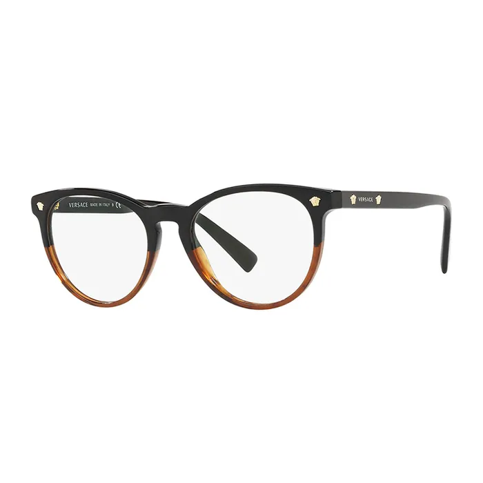 Kính Mắt Cận Versace Eyeglass VE3257 5117 Màu Nâu/Đen