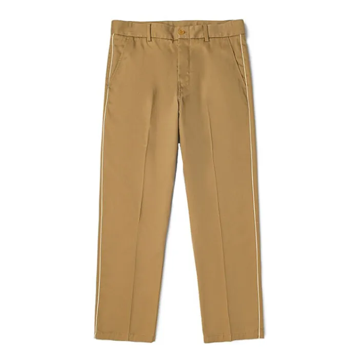 Quần Kaki Nam Lacoste Kẻ Sọc HH8162-Z1S Màu Nâu Size 30