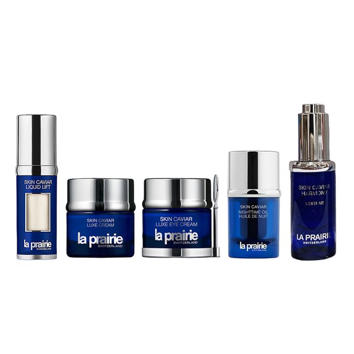 Set Dưỡng Da La Prairie Skin Caviar Lifting And Firming Holiday Essentials - Limited Edition Set 5 Món