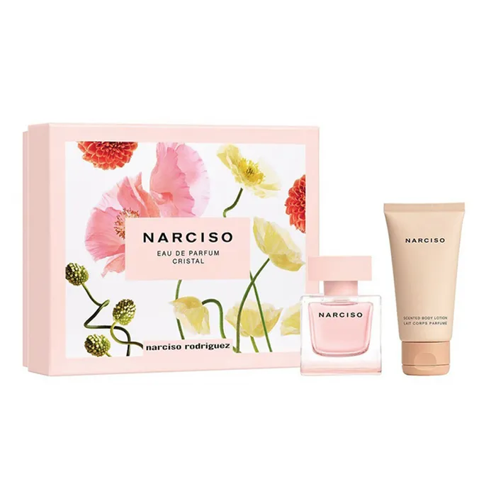 Set Nước Hoa Nữ Narciso Rodriguez Cristal EDP + Lotion 50ml