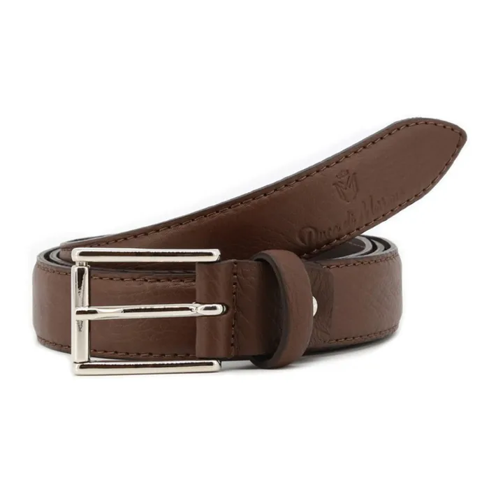Thắt Lưng Nam Duca Di Morrone Belt POSITANO_TDM Màu Nâu Đậm Size 100-115