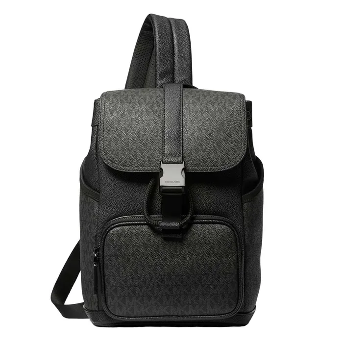 Túi Đeo Chéo Nam Michael Kors MK Cooper Logo Sling Pack 37S3LCOC2B Màu Đen