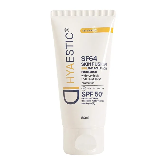 Kem Chống Nắng Hỗ Trợ Dưỡng Da Hyaestic Skin Fusion SF64 Sun And Pollution Protector SPF50+ 50ml