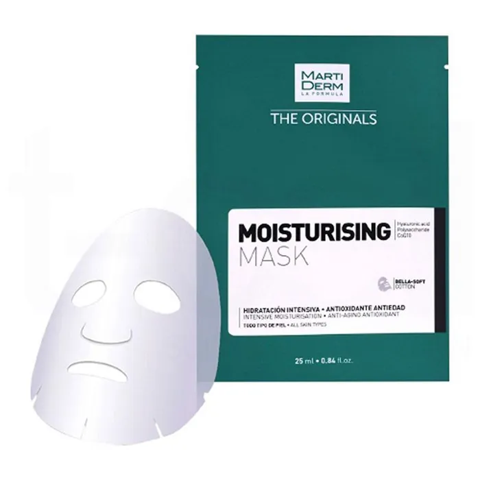 Mặt Nạ Dưỡng Ẩm Trắng Da Martiderm The Originals Moisturising Mask (Hộp 10 Miếng)