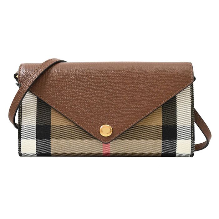 Túi Đeo Chéo Burberry Hannah Multi-Card Crossbody Bag 8073158 Màu Nâu Kẻ