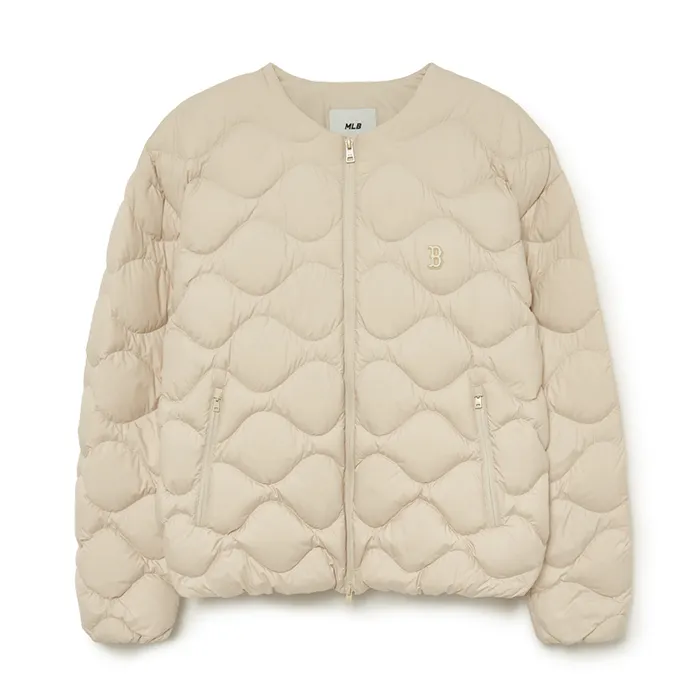 Áo Khoác MLB Boston Red Sox 3LDJB0536-43BGL Màu Kem