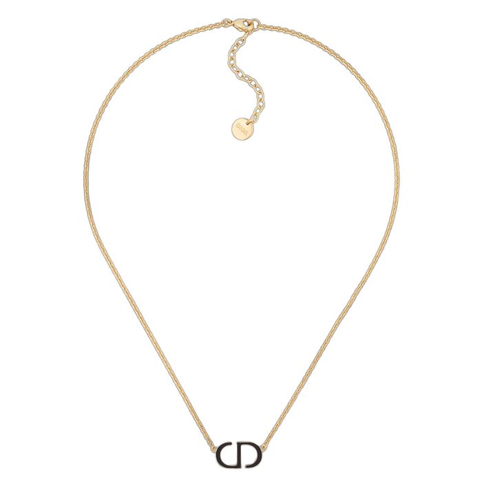 Dây Chuyền Nữ Dior Gold Logo CD N2390WOMLQ/307 Màu Vàng