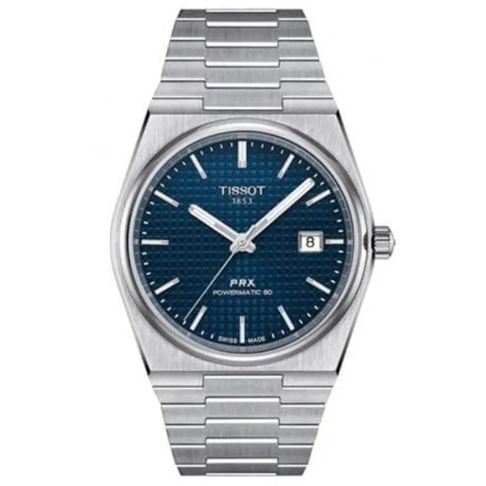 Đồng Hồ Tissot Prx Powermatic 80 T137.407.11.041.00 Màu Xanh Bạc