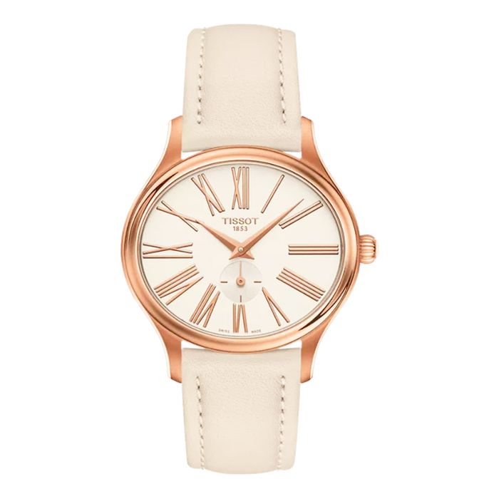 Đồng Hồ Nữ Tissot Bella Ora Watch T103.310.36.013.00 Màu Trắng Kem 