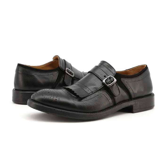 Giày Tây Nam Duca Di Morrone SAMUELE-VIT-CAM_NERO Màu Đen Size 42