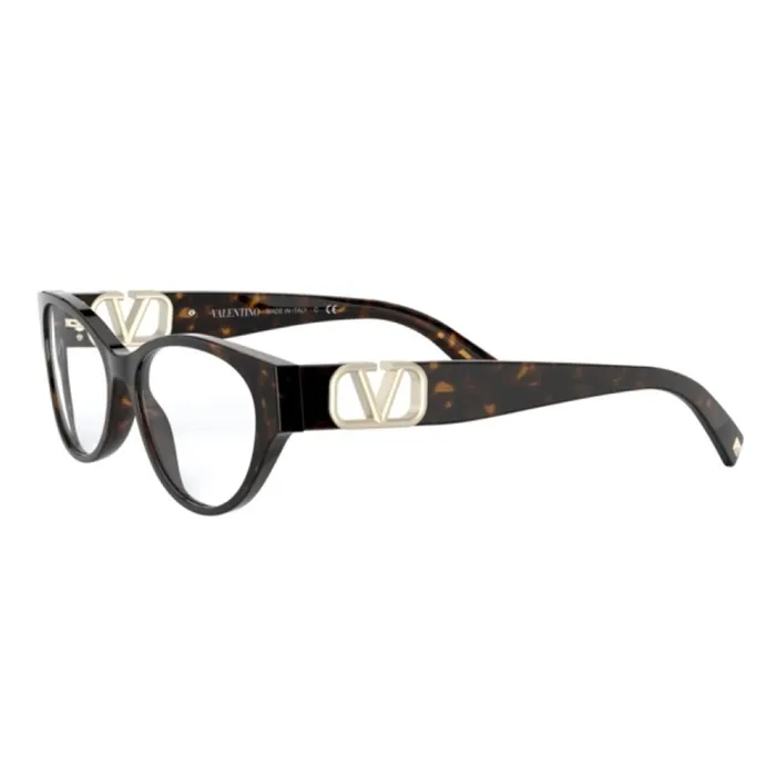 Kính Cận Nữ Valentino Eyeglasses VA 3042 5002 Màu Nâu Havana Size 53