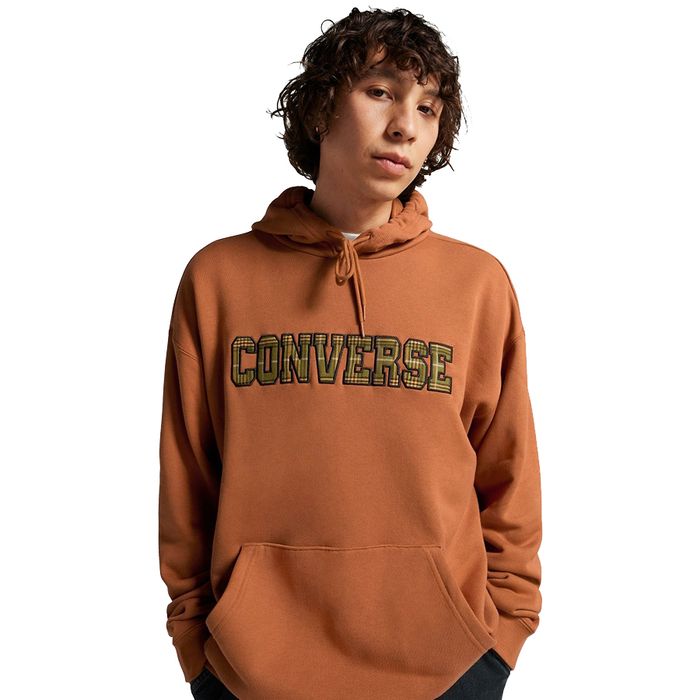 Áo Hoodie Converse Elevated Logo 025629A03 Màu Nâu