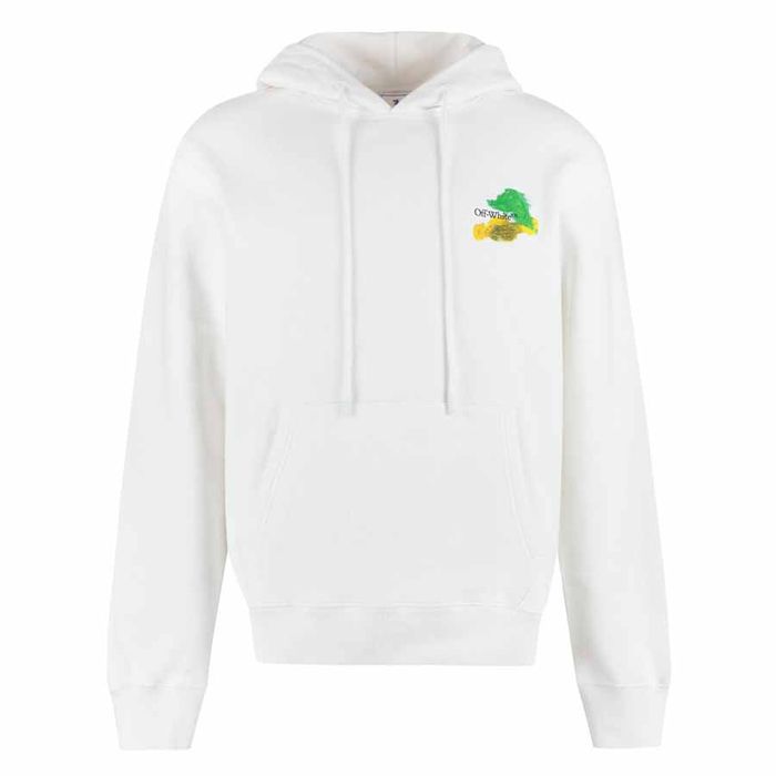 Áo Hoodie Nam Off - White Brush Arr Slim CSP-OMBB097S23FLE0040184 Màu Trắng