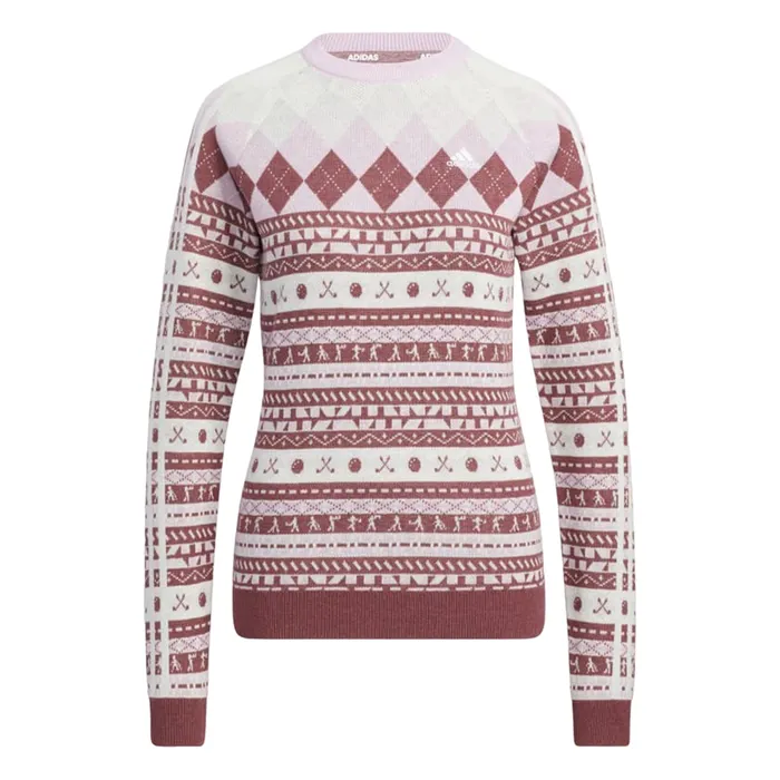 Áo Len Nữ Adidas HG8213 Màu Đỏ Trắng Size S