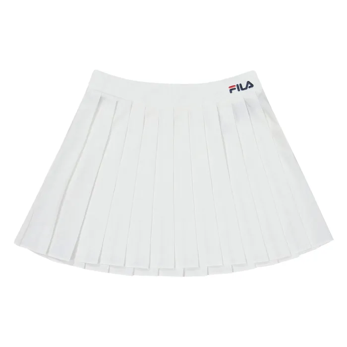 Chân Váy Nữ Fila Women's Fila Tennis Skirt FW2SKF1065F-WHI Màu Trắng