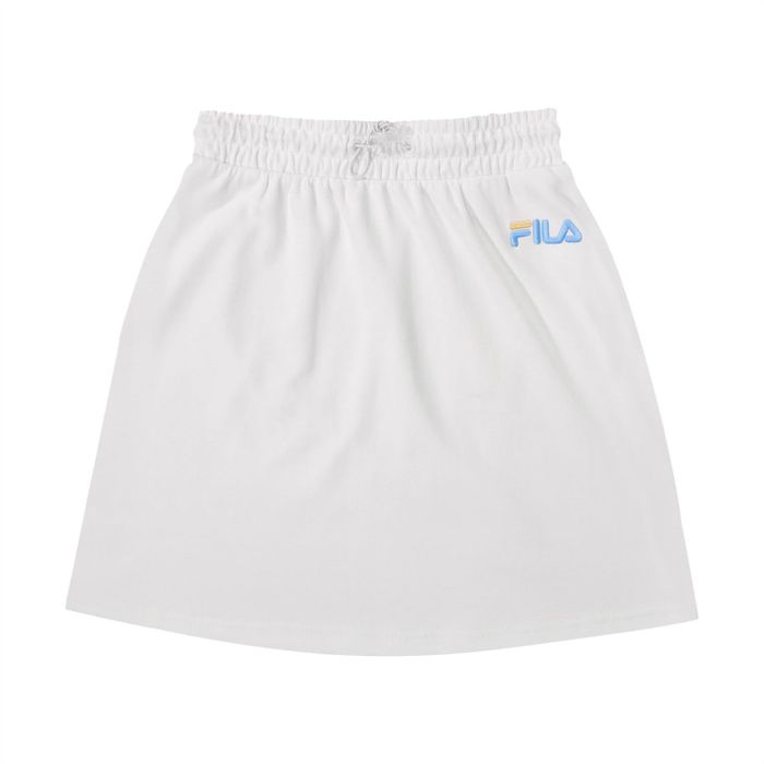 Chân Váy Nữ Fila Women's Lifestyle Skirt FW2SKF1066F-WHI Màu Trắng Size S