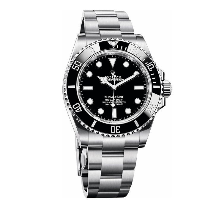 Đồng Hồ Nam Rolex Submariner 41mm Stainless Steel 124060-0001 Màu Bạc