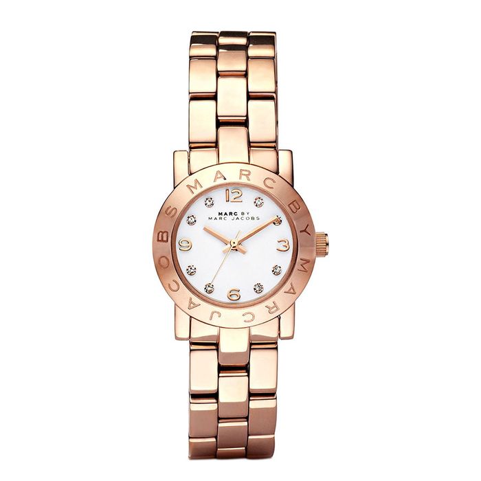 Đồng Hồ Nữ Marc Jacobs Amy Mini Rose Gold MBM3078 Màu Vàng Hồng Size 32mm